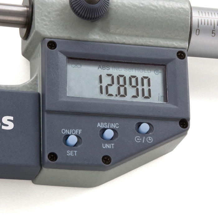 MICROMETROS EXTERNOS DIGITAIS (PROTECAO IP54) COM SAIDA DE DADOS