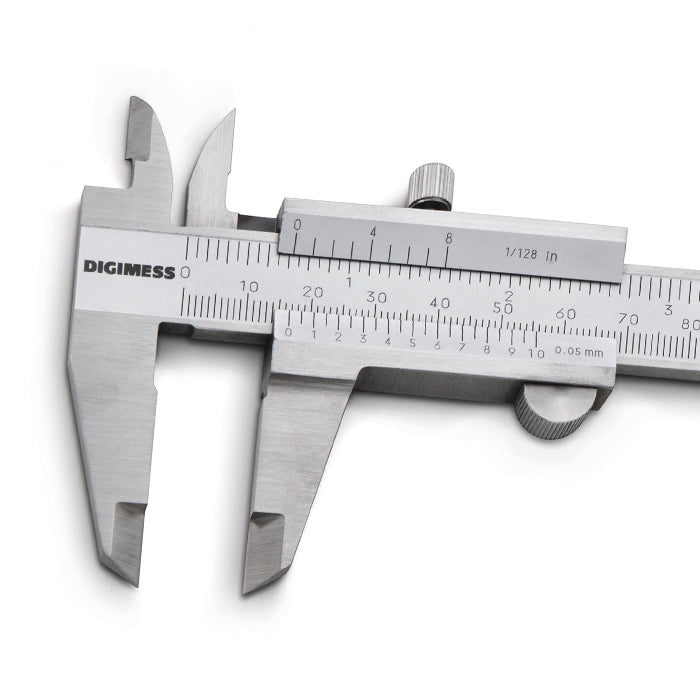 PAQUÍMETROS UNIVERSAIS (GRADUAÇÃO 0,05MM/1/128")